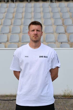 Reha-Trainer Michael Schwerhoff; SV 07 Elversberg; 1.BL, Porträttermin 2026 2027, Elversberg Ursapharm-Arena an der Kaiserlinde Saarland Deutschland (DEU) *** Rehabilitation Coach Michael Schwerhoff, SV 07 Elversberg (1st Division), Profile Session 2026–2027, Elversberg Ursapharm Arena at the Kaiserlinde, Saarland, Germany (DEU) Copyright: xSebastianxBachx