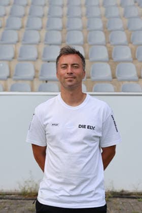 Co-Trainer Patrick Henle; SV 07 Elversberg; 1.BL, Porträttermin 2026 2027, Elversberg Ursapharm-Arena an der Kaiserlinde Saarland Deutschland (DEU) *** Assistant Coach Patrick Henle, SV 07 Elversberg 1 BL, Profile Session 2026–2027, Elversberg Ursapharm Arena at the Kaiserlinde, Saarland, Germany (DEU) Copyright: xSebastianxBachx