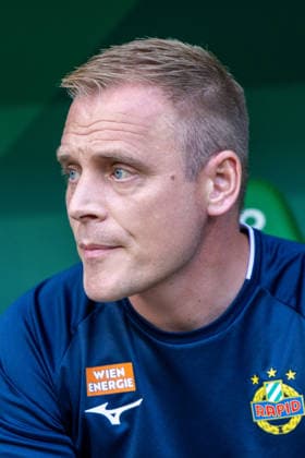 SOCCER - Rapid vs Panathinaikos, test match VIENNA,AUSTRIA,15.JUL.26 - SOCCER - ADMIRAL Bundesliga, Super League, SK Rapid Wien vs Panathinaikos Athen, test match. Image shows head coach Johannes Hoff Thorup (Rapid).  GEPAxpictures xPhilippxBrem