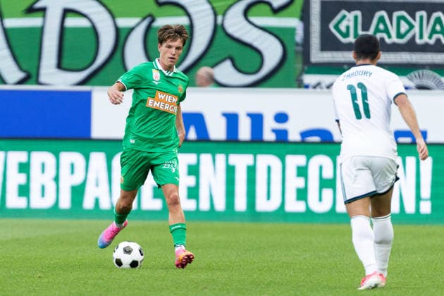 SOCCER - Rapid vs Panathinaikos, test match VIENNA,AUSTRIA,15.JUL.26 - SOCCER - ADMIRAL Bundesliga, Super League, SK Rapid Wien vs Panathinaikos Athen, test match. Image shows Nicolas Bajlicz (Rapid).  GEPAxpictures xPhilippxBrem