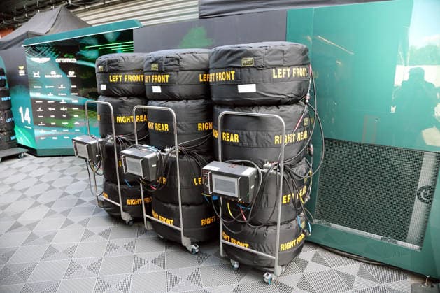 Formel 1 Grosser Preis von Belgien 2026 Formel 1 Grosser Preis von Belgien 2026 - Spa-Francorchamps 16. - 19.07. 2026 Mittwoch Im Bild: Aston Martin Formel 1 Reifen *** 2026 Formula 1 Belgian Grand Prix 2026 Formula 1 Belgian Grand Prix Spa Francorchamps July 16, 2026 Wednesday In the photo: Aston Martin Formula 1 tires Copyright: xBEAUTIFULxSPORTS Bernhardtx
