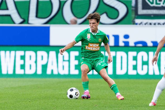 SOCCER - Rapid vs Panathinaikos, test match VIENNA,AUSTRIA,15.JUL.26 - SOCCER - ADMIRAL Bundesliga, Super League, SK Rapid Wien vs Panathinaikos Athen, test match. Image shows Nicolas Bajlicz (Rapid).  GEPAxpictures xPhilippxBrem