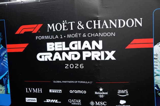 Formel 1 Grosser Preis von Belgien 2026 Formel 1 Grosser Preis von Belgien 2026 - Spa-Francorchamps 16. - 19.07. 2026 Mittwoch Im Bild: Formel 1 Belgien 2026 Logo *** 2026 Formula 1 Belgian Grand Prix 2026 Formula 1 Belgian Grand Prix Spa-Francorchamps July 16, 2026, Wednesday In the picture: 2026 Formula 1 Belgium logo Copyright: xBEAUTIFULxSPORTS Bernhardtx