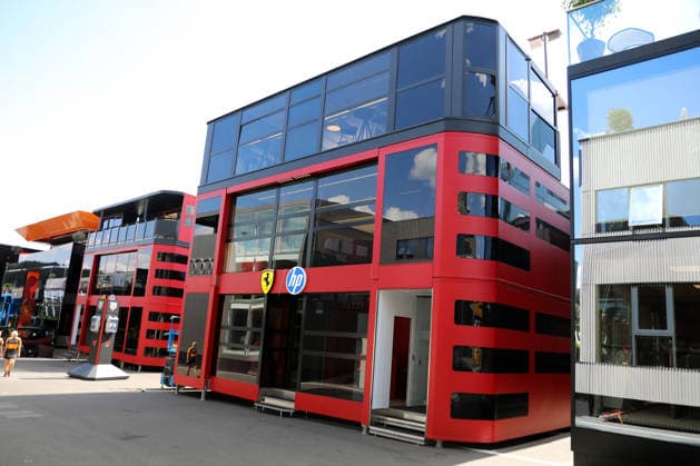 Formel 1 Grosser Preis von Belgien 2026 Formel 1 Grosser Preis von Belgien 2026 - Spa-Francorchamps 16. - 19.07. 2026 Mittwoch Im Bild: Ferrari Formel 1 Hospitallity *** 2026 Formula 1 Belgian Grand Prix 2026 Formula 1 Belgian Grand Prix Spa-Francorchamps July 16, 2026, Wednesday In the photo: Ferrari Formula 1 Hospitality Copyright: xBEAUTIFULxSPORTS Bernhardtx