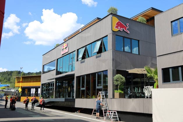 Formel 1 Grosser Preis von Belgien 2026 Formel 1 Grosser Preis von Belgien 2026 - Spa-Francorchamps 16. - 19.07. 2026 Mittwoch Im Bild: Red Bull Racing Formel 1 Hospitallity *** 2026 Formula 1 Belgian Grand Prix 2026 Formula 1 Belgian Grand Prix Spa-Francorchamps July 16, 2026 Wednesday In the photo: Red Bull Racing Formula 1 Hospitality Copyright: xBEAUTIFULxSPORTS Bernhardtx