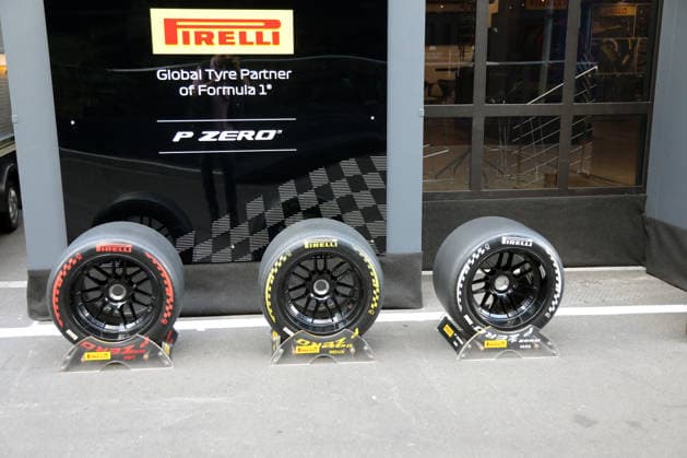 Formel 1 Grosser Preis von Belgien 2026 Formel 1 Grosser Preis von Belgien 2026 - Spa-Francorchamps 16. - 19.07. 2026 Mittwoch Im Bild: Pirelli Formel 1 Reifen *** 2026 Formula 1 Belgian Grand Prix 2026 Formula 1 Belgian Grand Prix Spa-Francorchamps July 16, 2026, Wednesday In the photo: Pirelli Formula 1 tires Copyright: xBEAUTIFULxSPORTS Bernhardtx