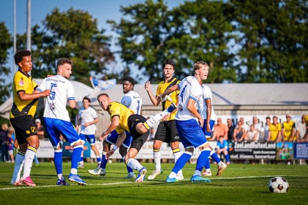 BURGH-HAAMSTEDE , 15-07-2026 , Sportpark van Zuijen , season 2026 2027, Dutch preseason friendly football , Match between NAC Breda and HSV Hoek , picture shows NAC Breda player Paul Gladon NAC - HSV Hoek (friendly)  x205042906x Copyright:
