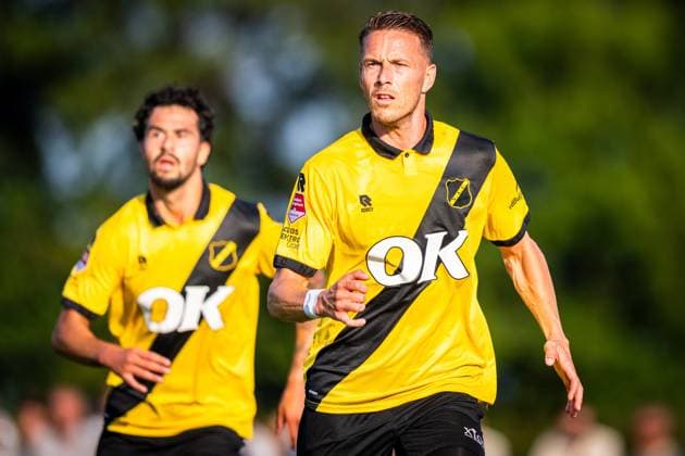BURGH-HAAMSTEDE , 15-07-2026 , Sportpark van Zuijen , season 2026 2027, Dutch preseason friendly football , Match between NAC Breda and HSV Hoek , picture shows NAC Breda player Paul Gladon NAC - HSV Hoek (friendly)  x205043018x Copyright: