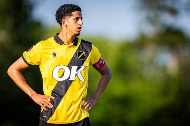 BURGH-HAAMSTEDE , 15-07-2026 , Sportpark van Zuijen , season 2026 2027, Dutch preseason friendly football , Match between NAC Breda and HSV Hoek , picture shows NAC Breda player Mohamed Nassoh NAC - HSV Hoek (friendly)  x205043089x Copyright: