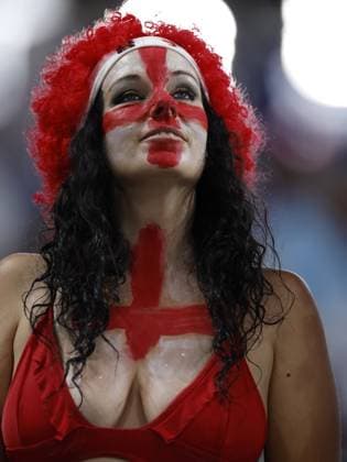 ATLANTA - An England fan prior to the 2026 FIFA World Cup, WM, Weltmeisterschaft, Fussball semi-final match between England and Argentina at the Atlanta Stadium on July 15, 2026, in Atlanta, Georgia, United States. MAURICE VAN STEEN ANP FIFA World Cup 2026 - semi final 2026 xVIxANPxSportx xMauricexvanxSteenxIVx 563596941 originalFilename: 563596941.jpg