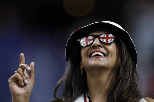 ATLANTA - An England fan prior to the 2026 FIFA World Cup, WM, Weltmeisterschaft, Fussball semi-final match between England and Argentina at the Atlanta Stadium on July 15, 2026, in Atlanta, Georgia, United States. MAURICE VAN STEEN ANP FIFA World Cup 2026 - semi final 2026 xVIxANPxSportx xMauricexvanxSteenxIVx 563597061 originalFilename: 563597061.jpg
