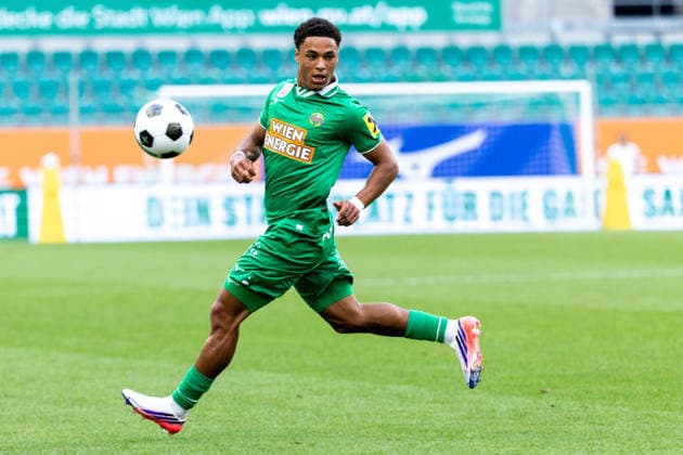 SOCCER - Rapid vs Panathinaikos, test match VIENNA,AUSTRIA,15.JUL.26 - SOCCER - ADMIRAL Bundesliga, Super League, SK Rapid Wien vs Panathinaikos Athen, test match. Image shows Eadon Roka (Rapid).  GEPAxpictures xPhilippxBrem