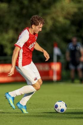 DIRKSHORN , 15-07-2026 , Sportpark Dirkshorn , season 2026 2027 , match between AZ and RSC Anderlecht , picture shows , AZ player Bendeguz Kovacs AZ - Anderlecht (friendly)  x205043523x Copyright: