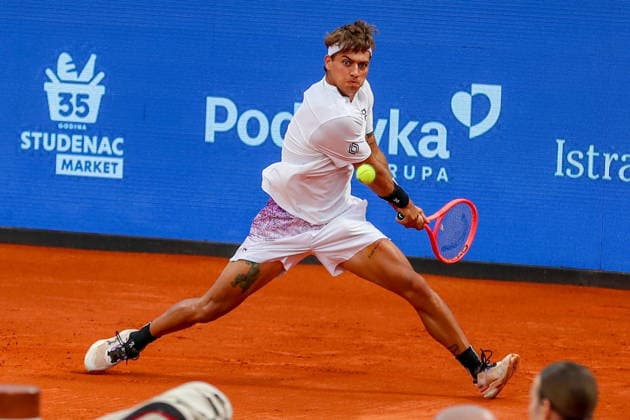 Umag 14.07.2026. Tenis PLAVA LAGUNA CROATIA OPEN Tennis PLAVA LAGUNA CROATIA OPEN Nz Flavio Cobolli Fot. Kacper Staniec NEWSPIX.PL --- newspix.pl 