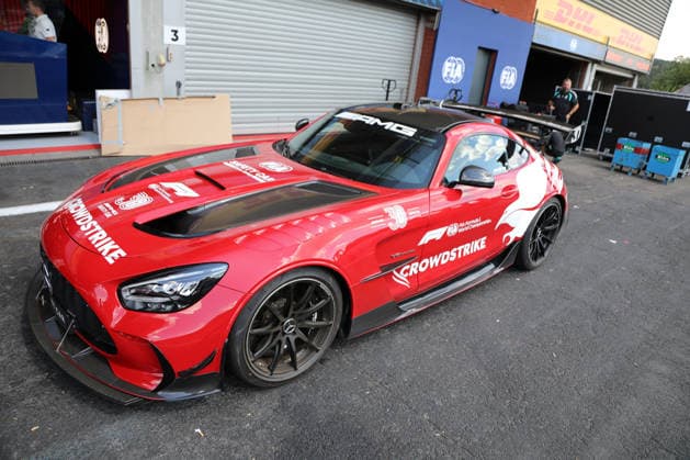 Stavelot, Belgien 17.- 19. Juli 2026: FIA Formel-1-Weltmeisterschaft - 2026 - Großer Preis von Belgien - Spa-Francorchamps - Mittwoch Im Bild: Formel 1 Safety Car. Mercedes AMG Circuit de Spa-Francorchamps *** Stavelot, Belgium, July 17–19, 2026, 2026 FIA Formula 1 World Championship, Belgian Grand Prix at Spa-Francorchamps, Wednesday. Pictured: Formula 1 safety car, Mercedes-AMG, Circuit de Spa-Francorchamps Copyright: xFotostandx xHorstxBernhardtx