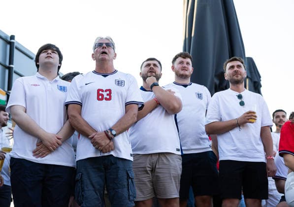 Football, 2026 FIFA World Cup, England v Argentina, fans in London