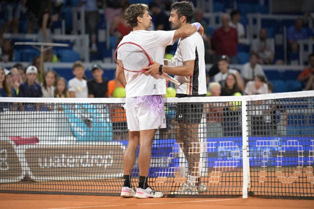 TENNIS - International Tennis Tournaments - ATP, Tennis Herren - Plava Laguna Croatia Open Umag - Cobolli vs. Burruchaga Photo by IPA ABACAPRESS.COM86712491 - Roman, A. Burruchaga (ARG) during the ATP - Plava Laguna Croatia Open in Umag - Cobolli vs. Burruchaga, international tennis match in Umag, Croatia, July 15, 2026 Umago Croatia  Copyright: xIPAxSport ABACAx