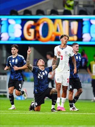 England v Argentina - FIFA World Cup, WM, Weltmeisterschaft, Fussball 2026 - Semi Finals ATLANTA, GEORGIA - JULY 15: Enzo Fernandez of Argentina celebrates after scoring a goal during the 2026 FIFA World Cup semifinal match between England and Argentina at Atlanta Stadium in Atlanta, Georgia, United States, on July 15, 2026. Evrim Aydin Anadolu Georgia United States. Editorial use only. Please get in touch for any other usage.  Copyright: x2026xAnadoluxEvrimxAydinx