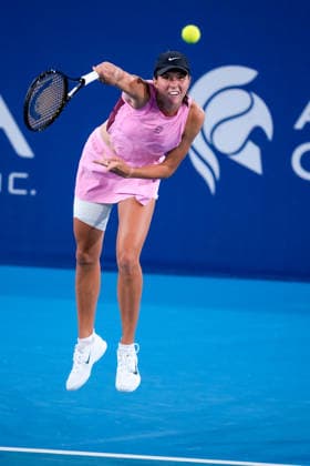 Vanda Pharmaceuticals Athens Open - Day 3 Lilli Tagger of Austria plays during her Round of 16 match against fifth seed Sara Bejlek of the Czech Republic at the 2026 Vanda Pharmaceuticals Athens Open Women s tennis tournament at the Athens Olympic Tennis Centre in Athens, Greece, on July 15, 2026. Athens Athens Greece  Copyright: xOwenxHammondx originalFilename:hammond-2026vand260715_np6ni.jpg