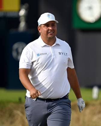 Mateo Pulcini (ARG) (Amateur) who got a few boo s as he was announced on the 1st Tee, walks up the first fairway. 154th Open Golf Championships, Royal Birkdale, Southport, UK - 16 Jul 2026Southport Royal Birkdale United Kingdom  Copyright: xGreigxCowie Shutterstockx 16988293ae