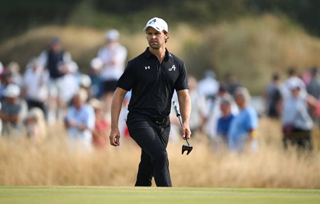 Thomas Detry (GER) on the 9th Green 154th Open Golf Championships, Royal Birkdale, Southport, UK - 16 Jul 2026Southport Royal Birkdale United Kingdom  Copyright: xGreigxCowie Shutterstockx 16988293ak