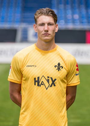 15.07.2026, xfux, Fussball 2.Bundesliga, SV Darmstadt 98 Fototermin Saison 2026 2027 - Porträttermin 2026 2027, v.l. Benedikt Börner Boerner (SV Darmstadt 98) Darmstadt *** July 15, 2026, xfux, Soccer, 2. Bundesliga, SV Darmstadt 98 Photo Shoot for the 2026–2027 Season, Portrait Session for the 2026–2027 Season, from left: Benedikt Börner, SV Darmstadt 98, Darmstadt