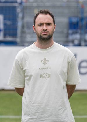 15.07.2026, xfux, Fussball 2.Bundesliga, SV Darmstadt 98 Fototermin Saison 2026 2027 - Porträttermin 2026 2027, v.l. Athletiktrainer Alexander Ryan (SV Darmstadt 98) Darmstadt *** July 15, 2026, xfux, Soccer, 2. Bundesliga, SV Darmstadt 98 Photo Shoot for the 2026–2027 Season, Portrait Session for the 2026–2027 Season, from left: Athletic Trainer Alexander Ryan, SV Darmstadt 98, Darmstadt