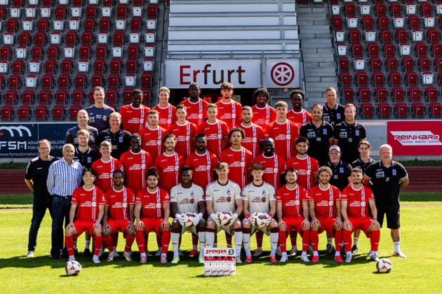 Football, RL North-East, FC Rot-Weiß Erfurt, Headshots 2026 2027
