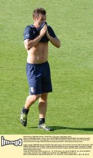 Football, EURO 2012, Training Italy