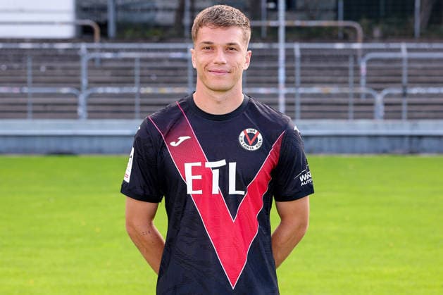 David Otto; FC Viktoria Köln 1904 e.V.; 3.Liga, Porträttermin 2026 2027 am 16.07.2026 im Sportpark Höhenberg Nordrhein-Westfalen Deutschland *** David Otto, FC Viktoria Köln 1904 e.V., 3. Liga, photo shoot for the 2026–2027 season on July 16, 2026, at Sportpark Höhenberg, North Rhine-Westphalia, Germany