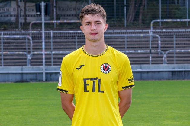 Torwart David Wyciok; FC Viktoria Köln 1904 e.V.; 3.Liga, Porträttermin 2026 2027 am 16.07.2026 im Sportpark Höhenberg Nordrhein-Westfalen Deutschland *** Goalkeeper David Wyciok, FC Viktoria Köln 1904 e.V., 3. Liga; photo shoot for the 2026–2027 season on July 16, 2026, at Sportpark Höhenberg, North Rhine-Westphalia, Germany