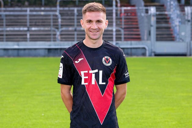 Marco Pledl; FC Viktoria Köln 1904 e.V.; 3.Liga, Porträttermin 2026 2027 am 16.07.2026 im Sportpark Höhenberg Nordrhein-Westfalen Deutschland *** Marco Pledl, FC Viktoria Köln 1904 e.V., 3. Liga, photo shoot for the 2026–2027 season on July 16, 2026, at Sportpark Höhenberg, North Rhine-Westphalia, Germany