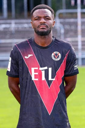 Verthomy Boboy; FC Viktoria Köln 1904 e.V.; 3.Liga, Porträttermin 2026 2027 am 16.07.2026 im Sportpark Höhenberg Nordrhein-Westfalen Deutschland *** Verthomy Boboy FC Viktoria Köln 1904 e.V., 3. Liga, Photo Shoot 2026–2027 on July 16, 2026, at Sportpark Höhenberg, North Rhine-Westphalia, Germany