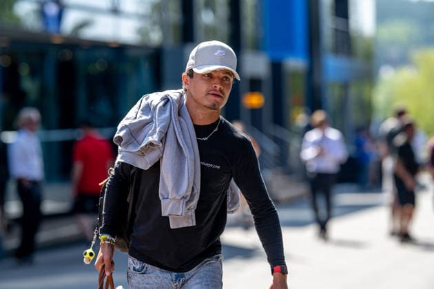 STAVELOT, BELGIUM: Lando Norris, racing for the McLaren F1 team during the 2026 Formula 1 Belgian Grand Prix at the Circuit de Spa-Francorchamps in Stavelot, Belgium