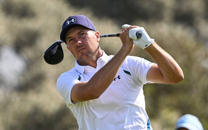 Jordan Speith (USA) on the 2nd Tee 154th Open Golf Championships, Royal Birkdale, Southport, UK - 16 Jul 2026Southport Royal Birkdale United Kingdom  Copyright: xGreigxCowie Shutterstockx 16988293cn
