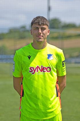 Tim Philipp (Torwart); TSG Hoffenheim II; 3.Liga, Portraittermin 2026 2027 Zuzenhausen *** Tim Philipp, goalkeeper for TSG Hoffenheim II (3. Liga), photo shoot 2026–2027 in Zuzenhausen Copyright: xEibner-Pressefoto JoergxHirschx EP_JHH