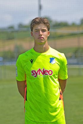 Nico Biedermann; TSG Hoffenheim II; 3.Liga, Portraittermin 2026 2027 Zuzenhausen *** Nico Biedermann, TSG Hoffenheim II, 3. Liga, Photo Shoot 2026–2027, Zuzenhausen Copyright: xEibner-Pressefoto JoergxHirschx EP_JHH