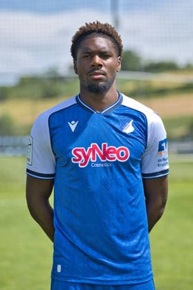 Maxime Penda; TSG Hoffenheim II; 3.Liga, Portraittermin 2026 2027 Zuzenhausen *** Maxime Penda, TSG Hoffenheim II, 3. Liga, Photo Shoot 2026–2027, Zuzenhausen Copyright: xEibner-Pressefoto JoergxHirschx EP_JHH