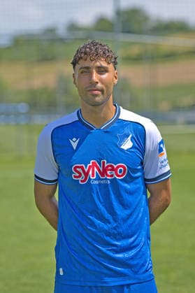 Nader El-Jindaoui; TSG Hoffenheim II; 3.Liga, Portraittermin 2026 2027 Zuzenhausen *** Nader El Jindaoui, TSG Hoffenheim II, 3. Liga, Photo Shoot 2026–2027, Zuzenhausen Copyright: xEibner-Pressefoto JoergxHirschx EP_JHH