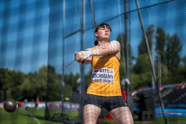 Charlotte JOCHMANN (Germany, LAZ Rhede, Hammerwurf) ITA, European Athletics U18 Championships, Athletics, 16.07.2026, ITA, European Athletics U18 Championships, Athletics, 16.07.2026, Rieti *** Charlotte JOCHMANN, Germany, LAZ Rhede, Hammer Throw, ITA, European Athletics U18 Championships, Athletics, July 16, 2026, ITA, European Athletics U18 Championships, Athletics, July 16, 2026, Rieti Copyright: xEibnerxPressefoto JanxPapenfussx EP_JPS