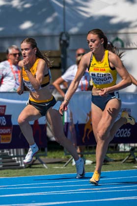 Sonja SCHULTE-MAETER (Germany, Eintracht Frankfurt e.V., 100m) ITA, European Athletics U18 Championships, Athletics, 16.07.2026, ITA, European Athletics U18 Championships, Athletics, 16.07.2026, Rieti *** Sonja SCHULTE MAETER, Germany, Eintracht Frankfurt e.V., 100m ITA, European Athletics U18 Championships, Track and Field, July 16, 2026, ITA, European Athletics U18 Championships, Track and Field, July 16, 2026, Rieti Copyright: xEibnerxPressefoto JanxPapenfussx EP_JPS