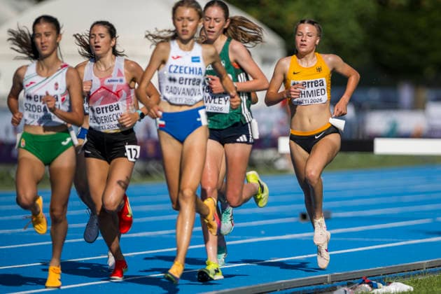 Athletics, U18 European Championships in Rieti