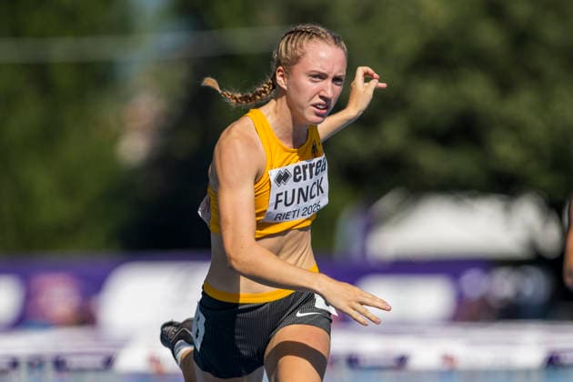 Svea FUNCK (Germany, TV Jahn Walsrode, 7-Kampf) ITA, European Athletics U18 Championships, Athletics, 16.07.2026, ITA, European Athletics U18 Championships, Athletics, 16.07.2026, Rieti *** Svea FUNCK Germany, TV Jahn Walsrode, Heptathlon ITA, European Athletics U18 Championships, Track and Field, July 16, 2026, ITA, European Athletics U18 Championships, Track and Field, July 16, 2026, Rieti Copyright: xEibnerxPressefoto JanxPapenfussx EP_JPS