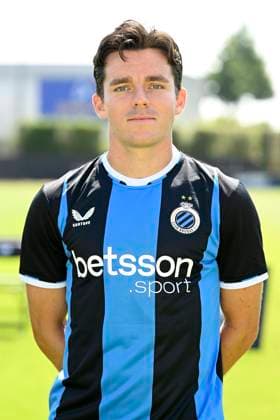 Club Brugge photo shoot 2026 - 2027 WESTKAPELLE, BELGIUM - JULY 16 : Vetlesen Hugo midfielder of Club Brugge pictured during the team photo shoot of Club Brugge prior the Jupiler Pro league football season 2026 - 2027 at the Alheembouw Base camp on July 16, 2026 in Westkapelle, Belgium , 16 07 2026 Westkapelle Belgium  Copyright: xNicoxVereeckenx