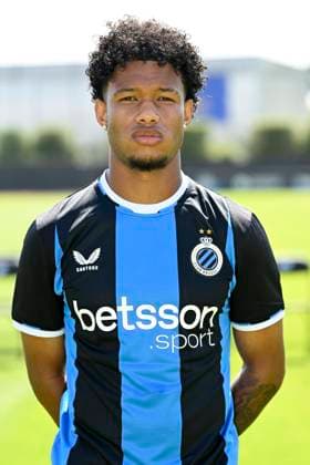 Club Brugge photo shoot 2026 - 2027 WESTKAPELLE, BELGIUM - JULY 16 : Campbell Shandre forward of Club Brugge pictured during the team photo shoot of Club Brugge prior the Jupiler Pro league football season 2026 - 2027 at the Alheembouw Base camp on July 16, 2026 in Westkapelle, Belgium , 16 07 2026 Westkapelle Belgium  Copyright: xNicoxVereeckenx