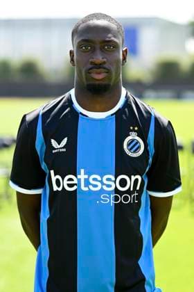 Club Brugge photo shoot 2026 - 2027 WESTKAPELLE, BELGIUM - JULY 16 : Forbs Carlos forward of Club Brugge pictured during the team photo shoot of Club Brugge prior the Jupiler Pro league football season 2026 - 2027 at the Alheembouw Base camp on July 16, 2026 in Westkapelle, Belgium , 16 07 2026 Westkapelle Belgium  Copyright: xNicoxVereeckenx