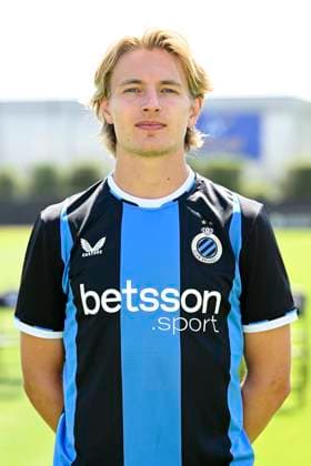 Club Brugge photo shoot 2026 - 2027 WESTKAPELLE, BELGIUM - JULY 16 : Vermant Romeo forward of Club Brugge pictured during the team photo shoot of Club Brugge prior the Jupiler Pro league football season 2026 - 2027 at the Alheembouw Base camp on July 16, 2026 in Westkapelle, Belgium , 16 07 2026 Westkapelle Belgium  Copyright: xNicoxVereeckenx
