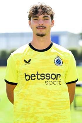 Club Brugge photo shoot 2026 - 2027 WESTKAPELLE, BELGIUM - JULY 16 : Vanden Driessche Argus goalkeeper of Club Brugge pictured during the team photo shoot of Club Brugge prior the Jupiler Pro league football season 2026 - 2027 at the Alheembouw Base camp on July 16, 2026 in Westkapelle, Belgium , 16 07 2026 Westkapelle Belgium  Copyright: xNicoxVereeckenx