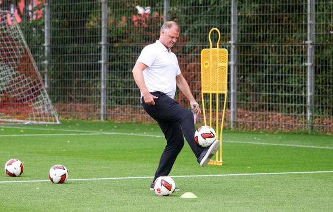 2026.07.16, Deutschland, Stuttgart, Fußball VfB Stuttgart Trainingsauftakt, Vorstand Fabian Wohlgemuth *** July 16, 2026, Germany, Stuttgart, Soccer: VfB Stuttgart Kicks Off Training, Sporting Director Fabian Wohlgemuth