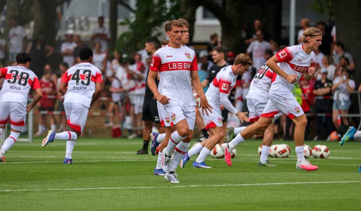 2026.07.16, Deutschland, Stuttgart, Fußball VfB Stuttgart Trainingsauftakt, *** July 16, 2026, Germany, Stuttgart, Soccer: VfB Stuttgart Starts Training,